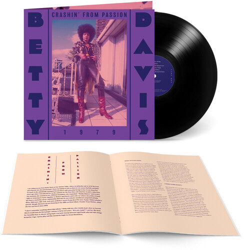 Betty Davis Crashin' From Passion - Record Album - Vinyl LP