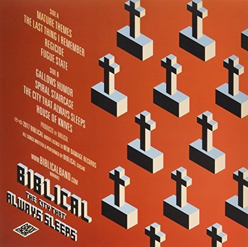 Biblical City That Always Sleeps - Record Album - Vinyl LP