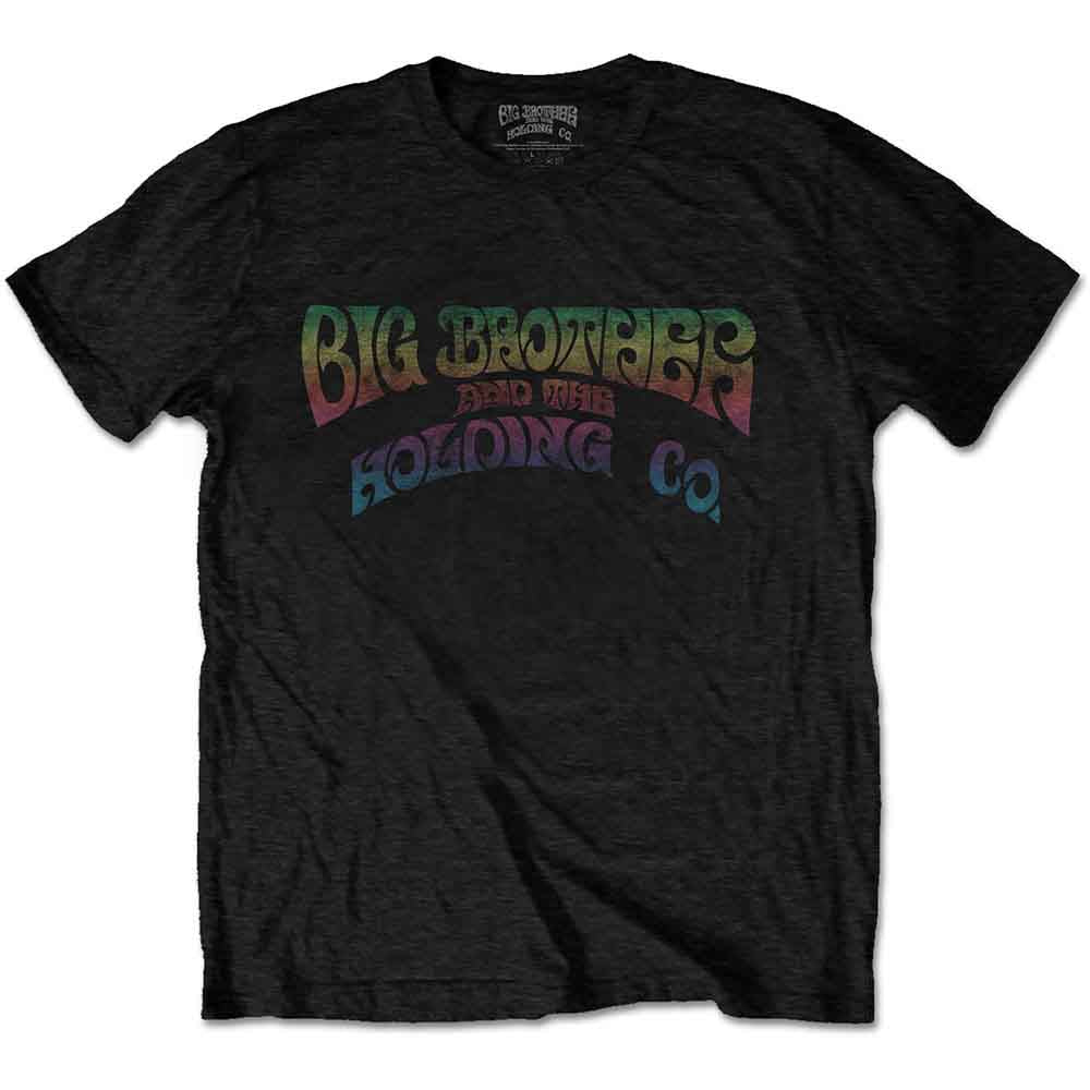 Big Brother & The Holding Company Vintage Logo Black