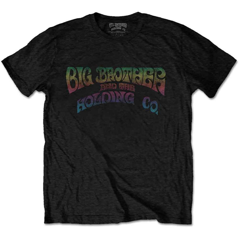 Big Brother & The Holding Company Vintage Logo Black