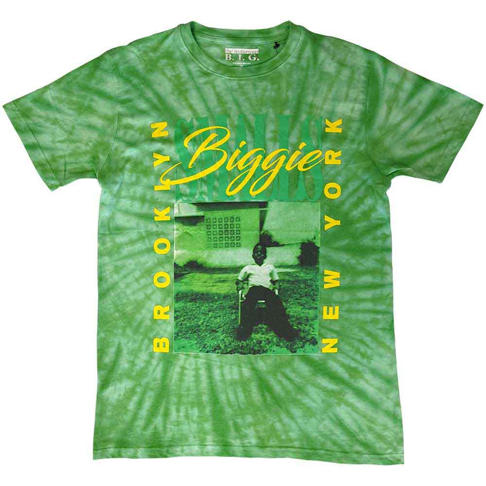 Biggie Smalls 90's New York City Green