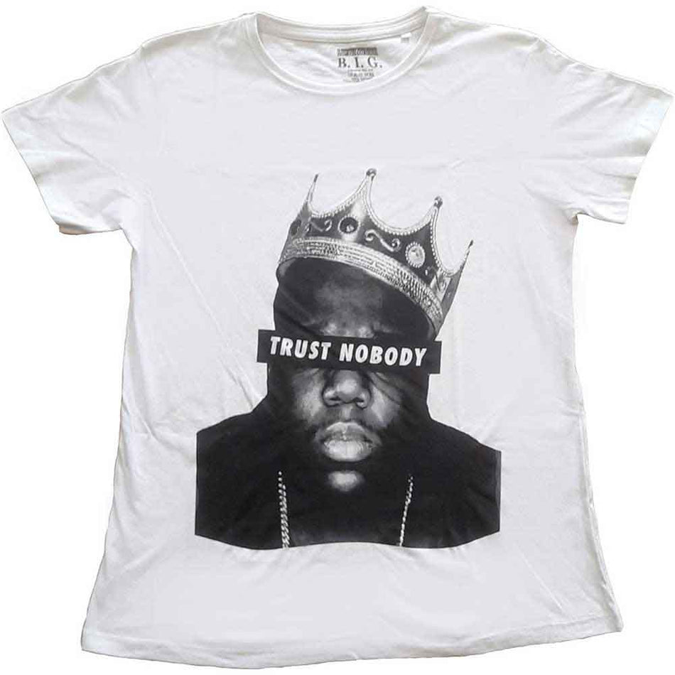 Biggie Smalls Trust Nobody White