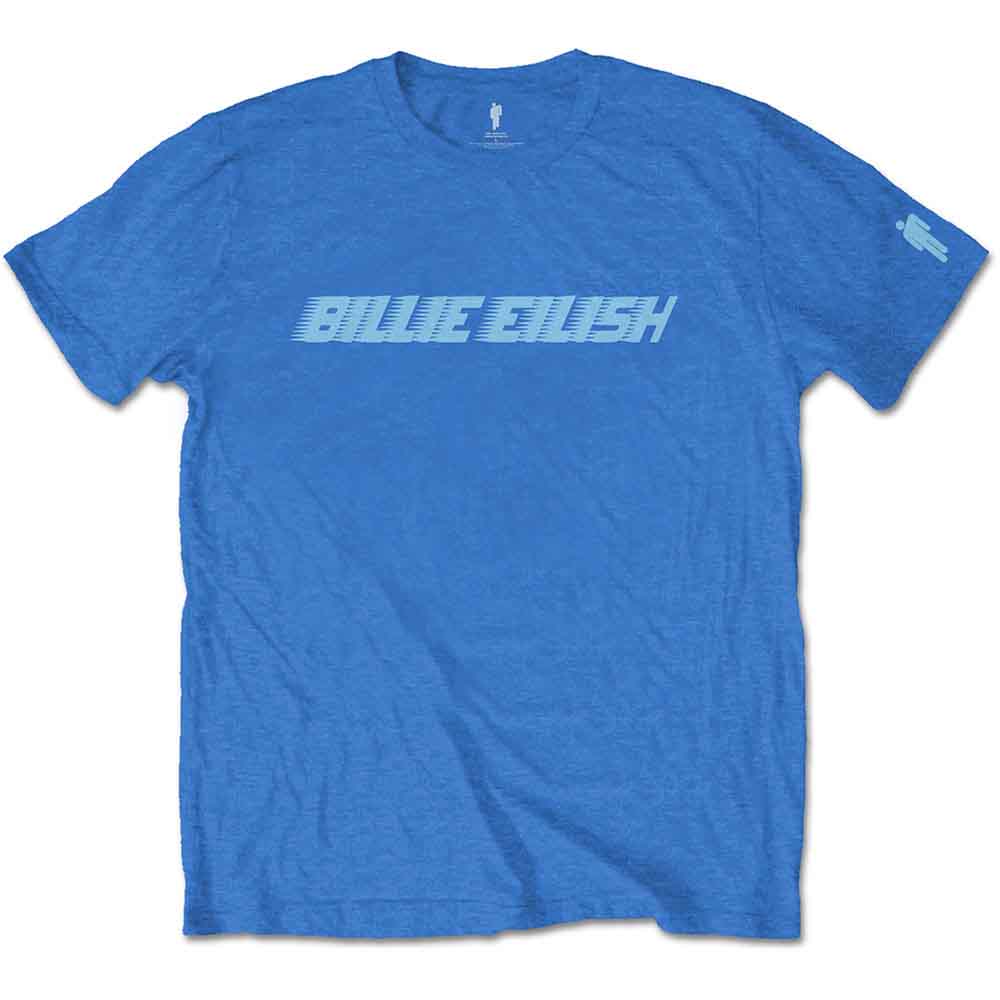 Billie Eilish Blue Racer Logo Blue