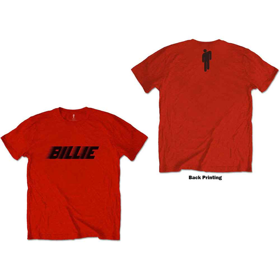 Billie Eilish Racer Logo & Blohsh Red