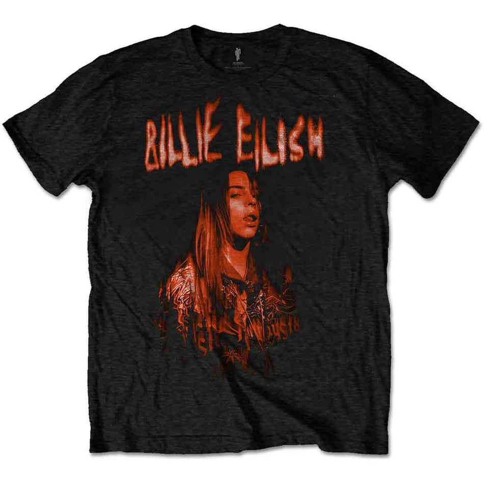Billie Eilish Spooky Logo Black