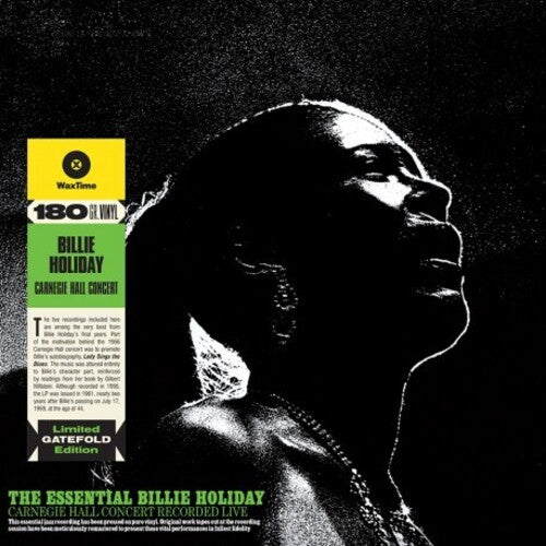 Billie Holiday Essential Billie Holiday Carnegie Hall Concert Recorded Live - Record Album - Vinyl LP