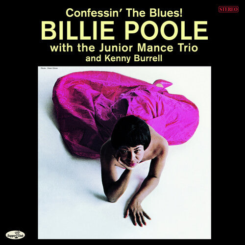 Billie Poole Confessin' The Blues - Record Album - Vinyl LP