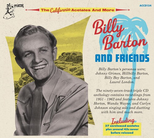 Billy Barton Billy Barton And Friends - 3-Disc CD Album