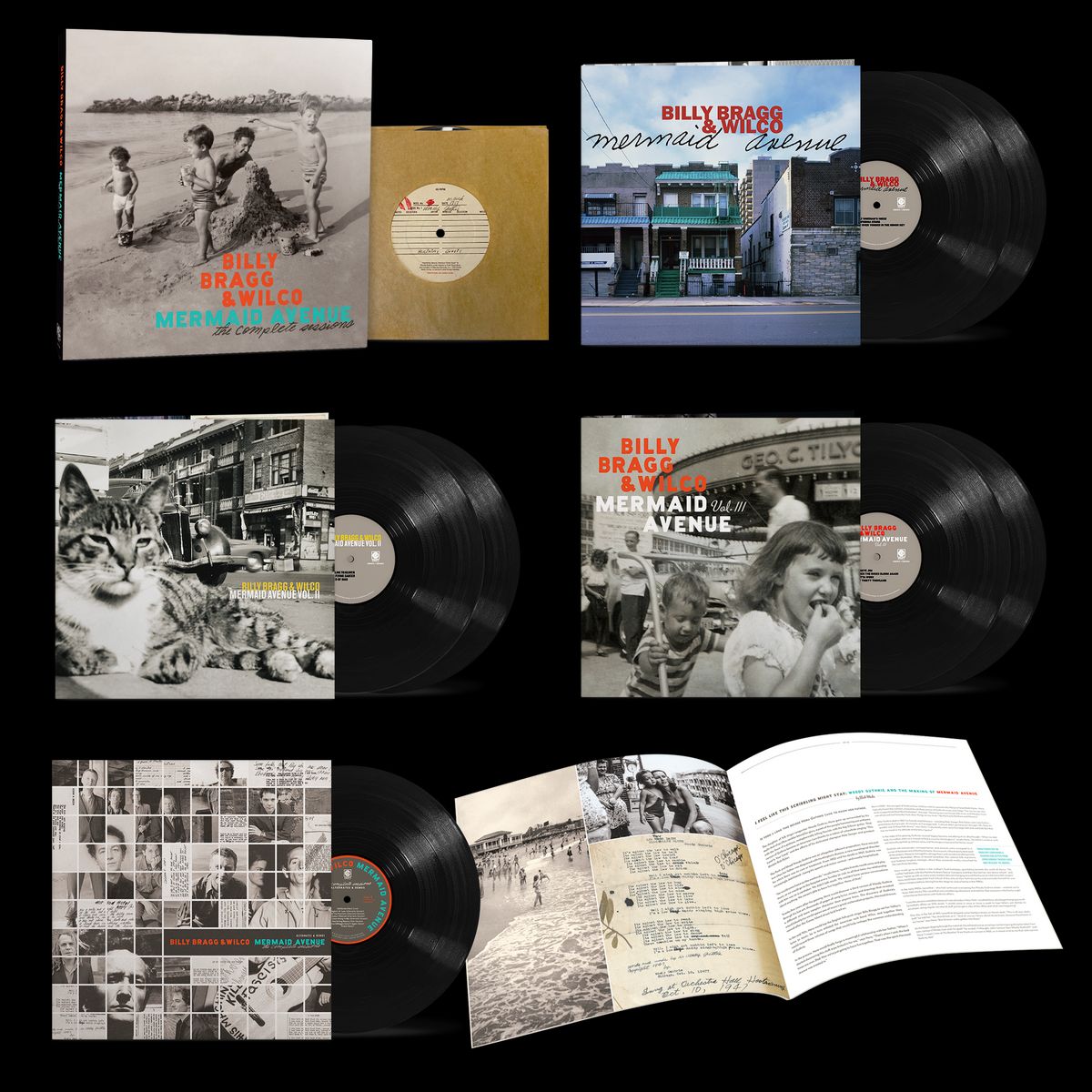 Billy Bragg & Wilco Mermaid Avenue: The Complete Sessions [7LP/7" Single Box Set]