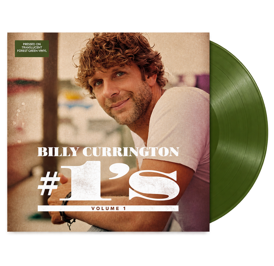 Billy Currington #1s - Volume 1 [Translucent Forest Green Vinyl]