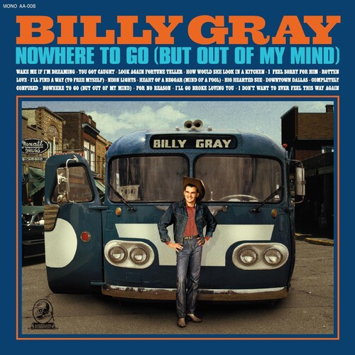 Billy Gray Nowhere To Go (but Out Of My Mind) - Record Album - Vinyl LP