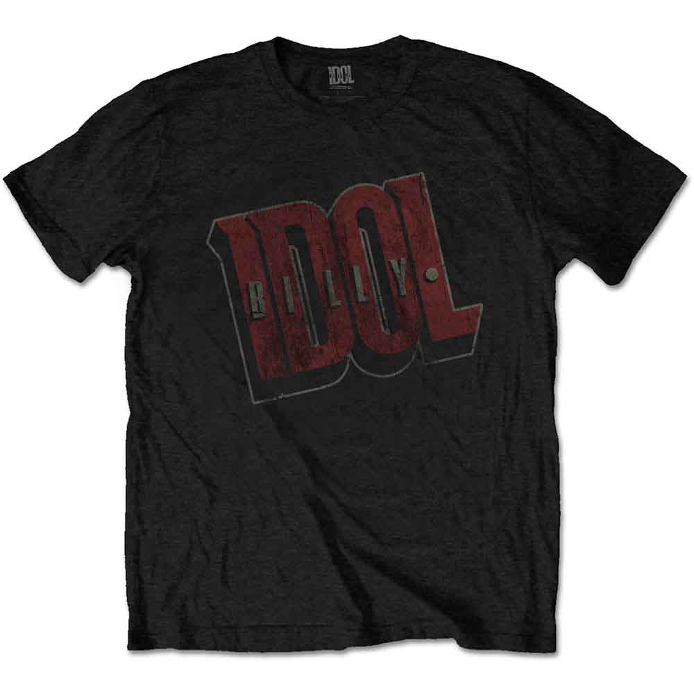 Billy Idol Vintage Logo Black