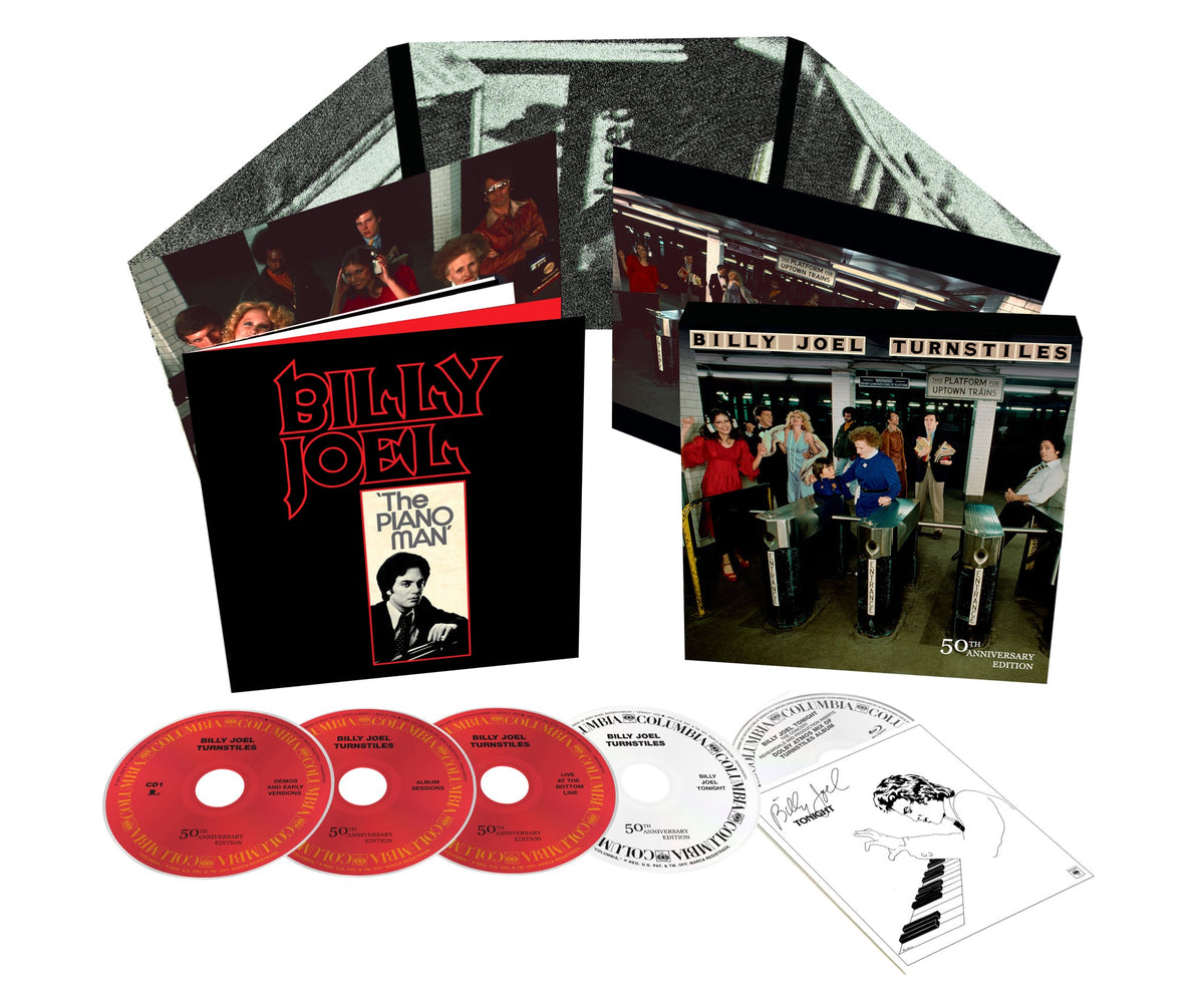 Billy Joel Turnstiles Ð 50Th Anniversary Edition [4Cd + Blu-Ray]