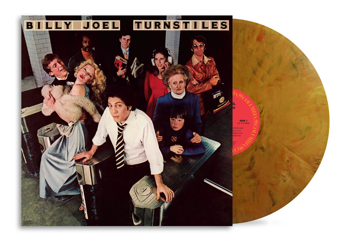 Billy Joel Turnstiles (Indie Exclusive) [Subway Token Gold Vinyl]