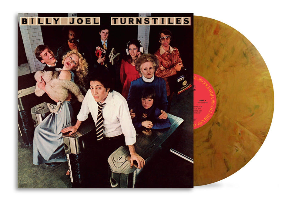 Billy Joel Turnstiles (Indie Exclusive) [Subway Token Gold Vinyl]