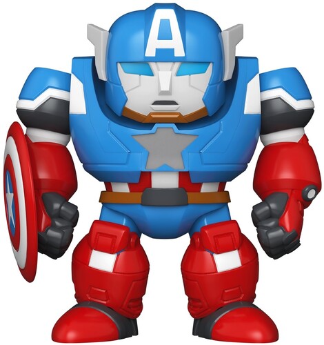 Bitty Bots Marvel Funko Bitty Bots: Marvel WI, Captain America Mech with Captain America - CD Album