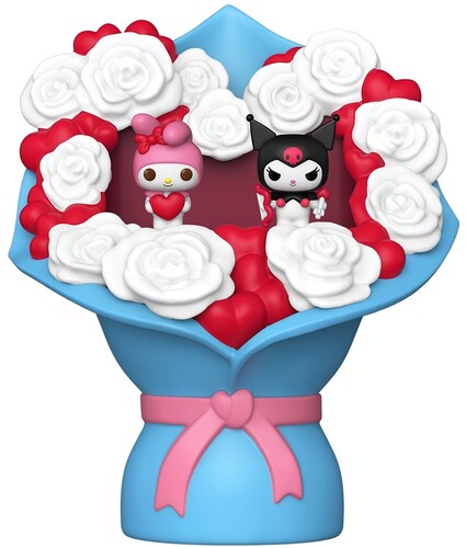 Bitty Pop Bouquet Sanrio Valentines Day Funko Bitty POP! Bouquet: Sanrio Valentine's Day - Kuromi and My Melody - CD Album