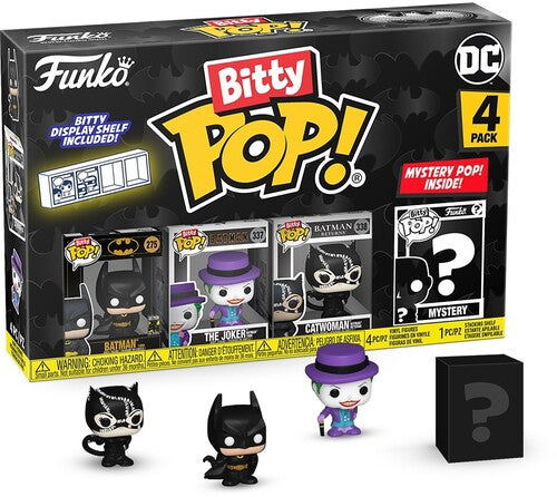 Bitty Pop Dc FUNKO Bitty POP!: DC Batman - Batman 4-Pack, 85th Anniversary - CD Album