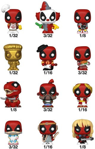 Bitty Pop Deadpool FUNKO Bitty POP! Singles: Deadpool - CD Album