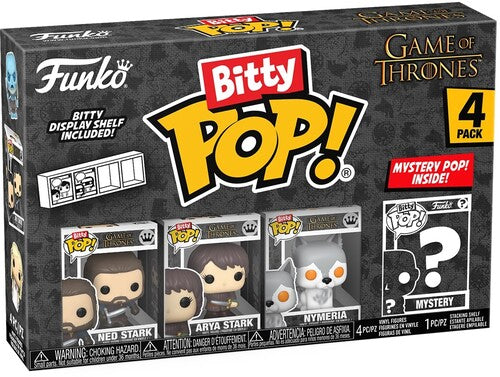 Bitty Pop Game of Thrones FUNKO Bitty POP!: Game of Thrones - Ned Stark 4-Pack - CD Album