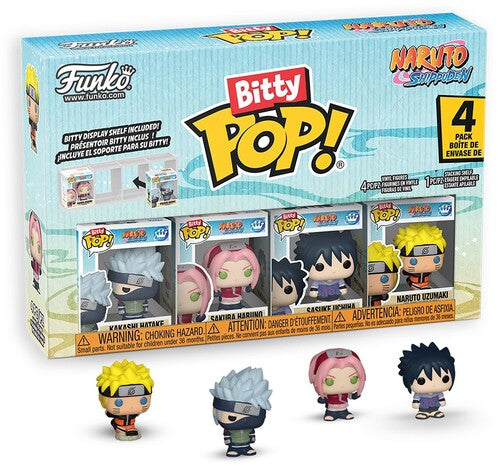 Bitty Pop Naruto Shippuden Funko Bitty POP!: Naruto Shippuden - Team 7 4-Pack (Styles May Vary) - CD Album