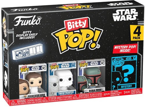 Bitty Pop Star Wars FUNKO Bitty POP!: Star Wars: The Empire Strikes Back S2 - Leia 4-Pack - CD Album