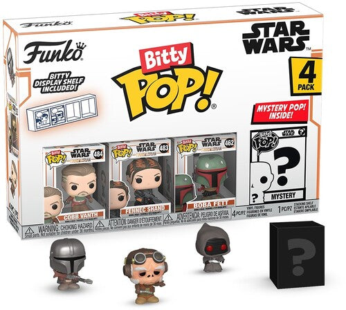 Bitty Pop Star Wars Funko BITTY POP!: Star Wars - The Mandalorian - Marshal 4-Pack - CD Album