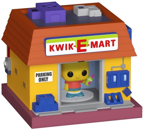Bitty Pop Towns Simpsons FUNKO Bitty POP! Town: Simpsons - Kwik-E-Mart - Collectibles