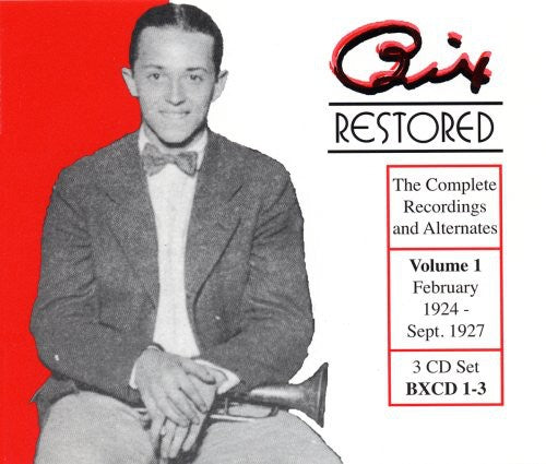 Bix Beiderbecke Restored Bix 1 - CD Album