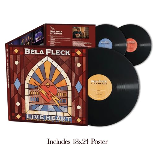 Béla Fleck Live Heart: My Bluegrass Heart At The Ryman [Black LP] [3LP]