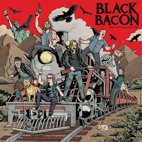 Black Bacon Every Action Has Reaction - Record Album - Vinyl LP
