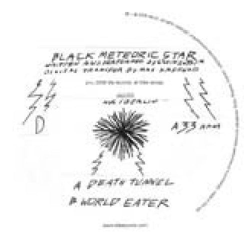 BLACK METEORIC STAR Death Tunnel - Record Album - Vinyl LP