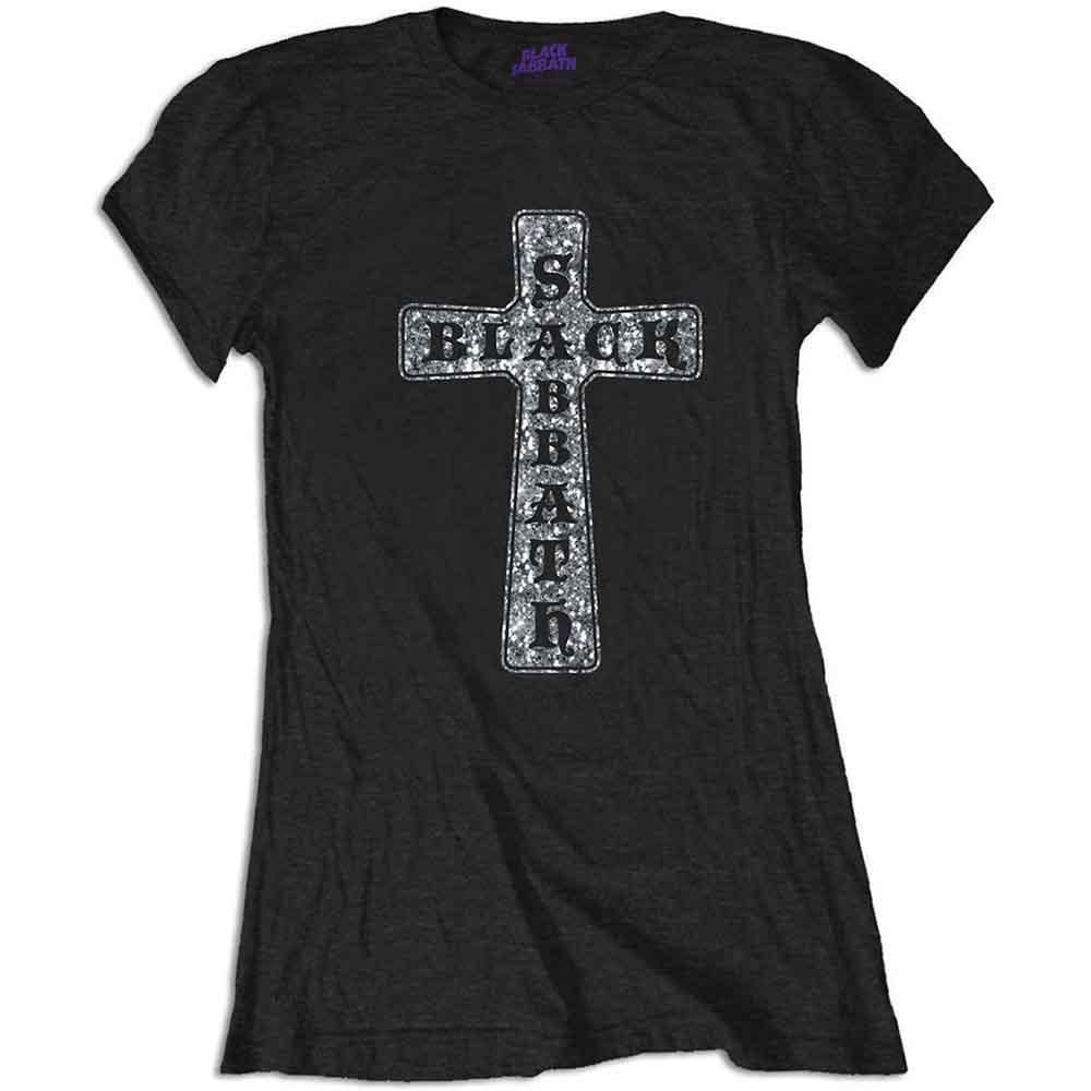 Black Sabbath Cross Black