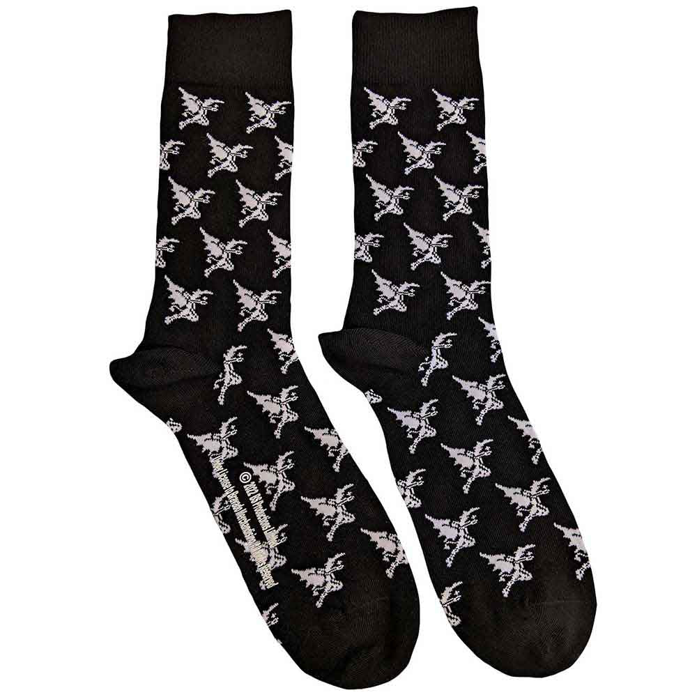 Black Sabbath Demon Pattern Black