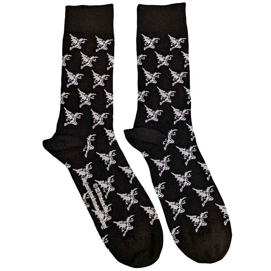 Black Sabbath Demon Pattern Black