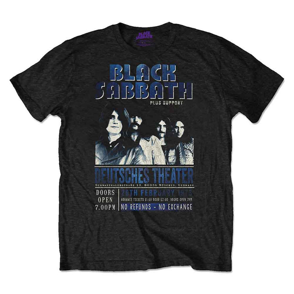 Black Sabbath Deutsches '73 Black