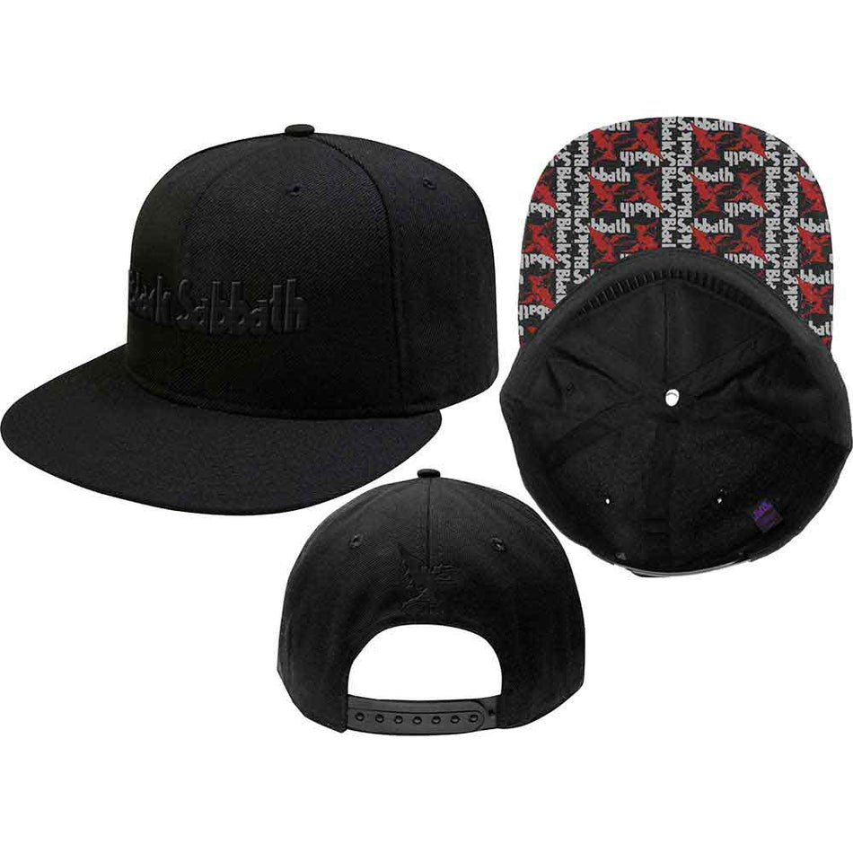 Black Sabbath Logo & Demon Black