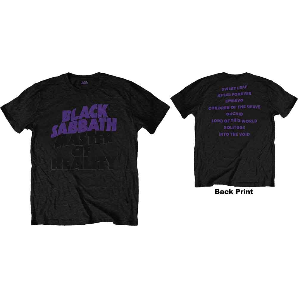 Black Sabbath Masters of Reality Album Black
