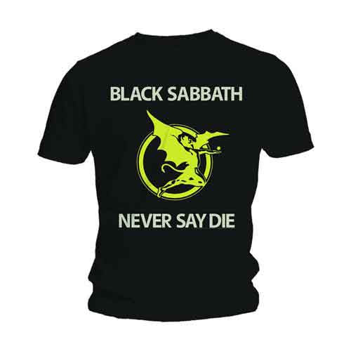 Black Sabbath Never Say Die Black