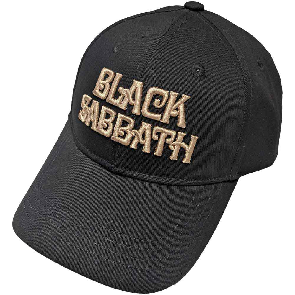Black Sabbath Text Logo Black