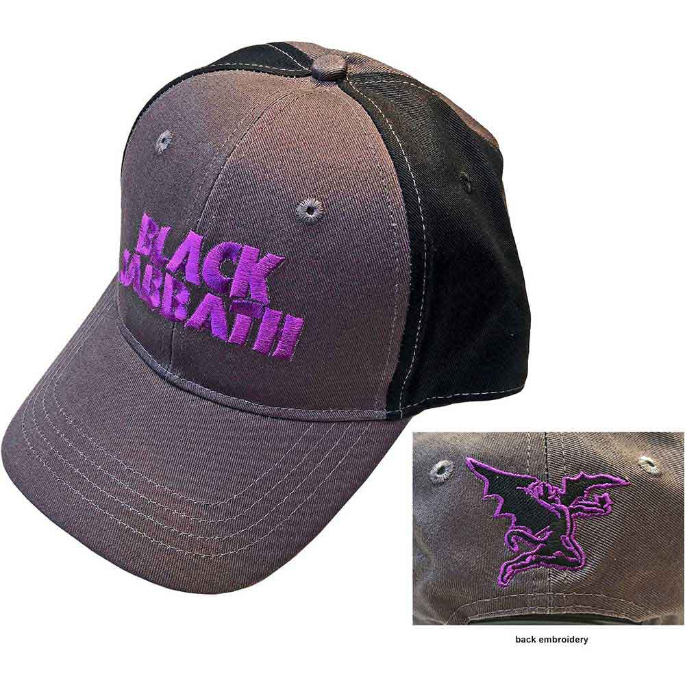 Black Sabbath Wavy Logo Black, Grey