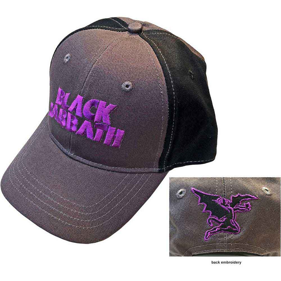 Black Sabbath Wavy Logo Black, Grey