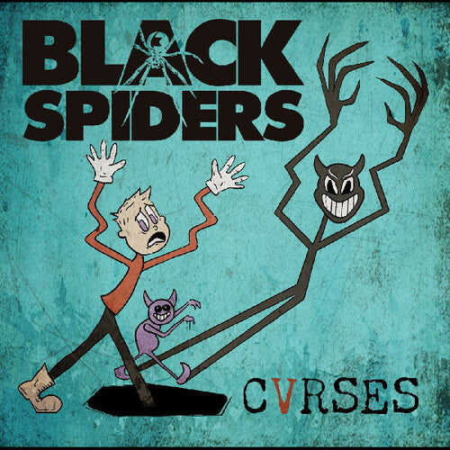 Black Spiders Cvrses - Record Album - Vinyl LP