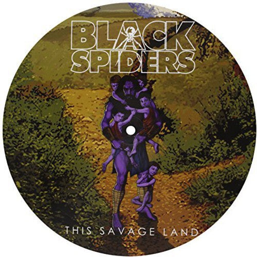 Black Spiders This Savage Land - Record Album - Vinyl LP
