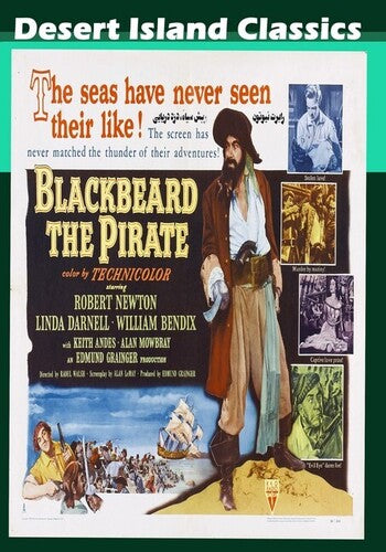 Blackbeard, The Pirate - DVD