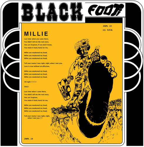 Blackfoot Millie - Record Album - Vinyl LP