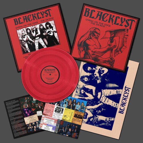 Blacklyst Living on the Edge - The Demos - Record Album - Vinyl LP