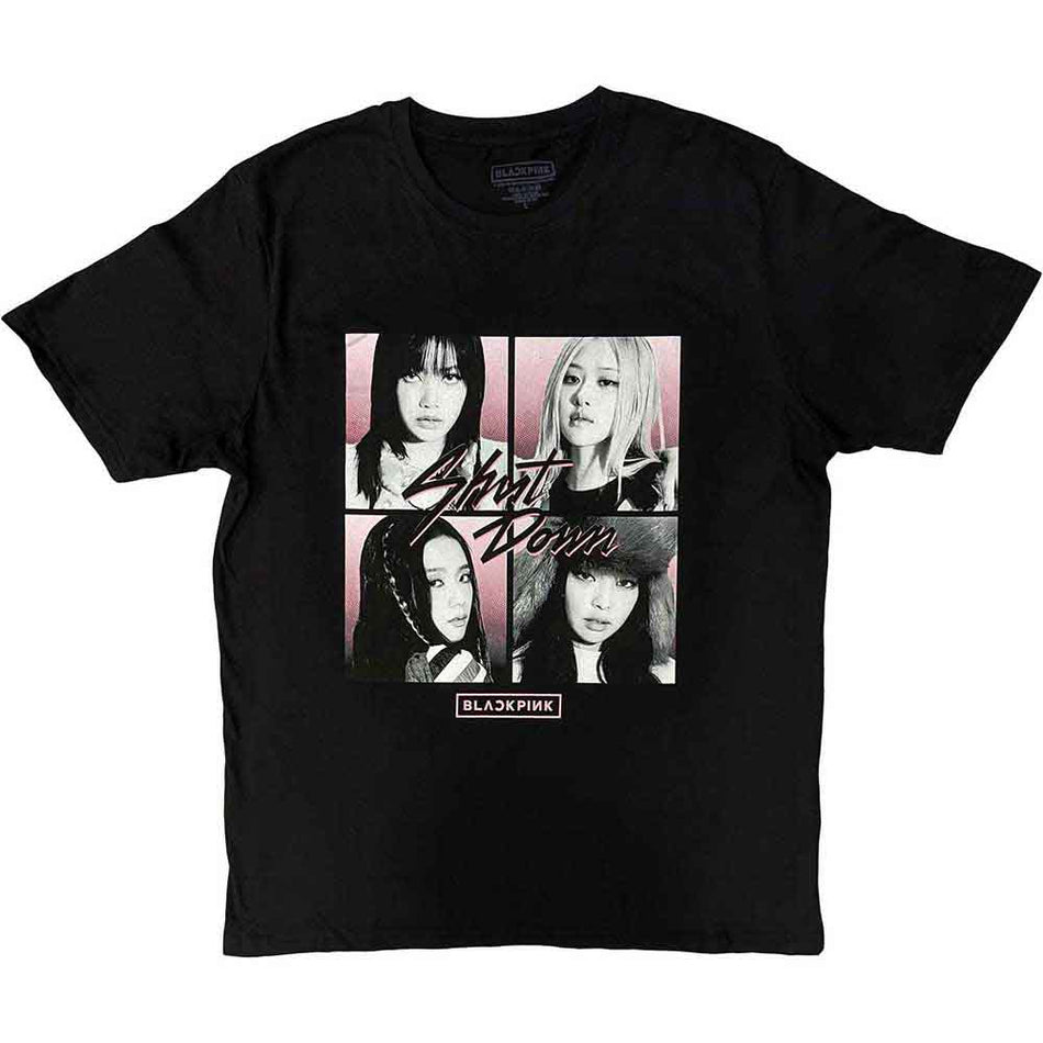 BLACKPINK Shut Down Photo Grid Black