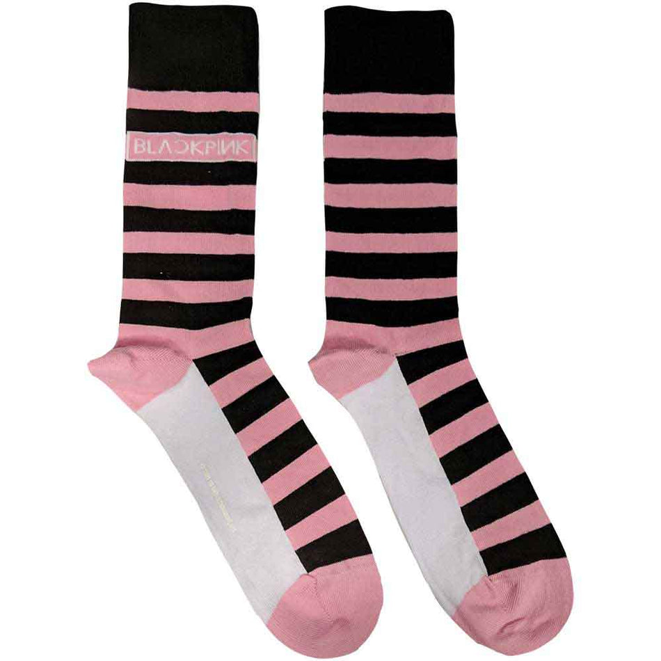 BLACKPINK Stripes & Logo Pink