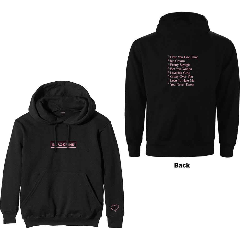 BLACKPINK The Album Tracklist Black